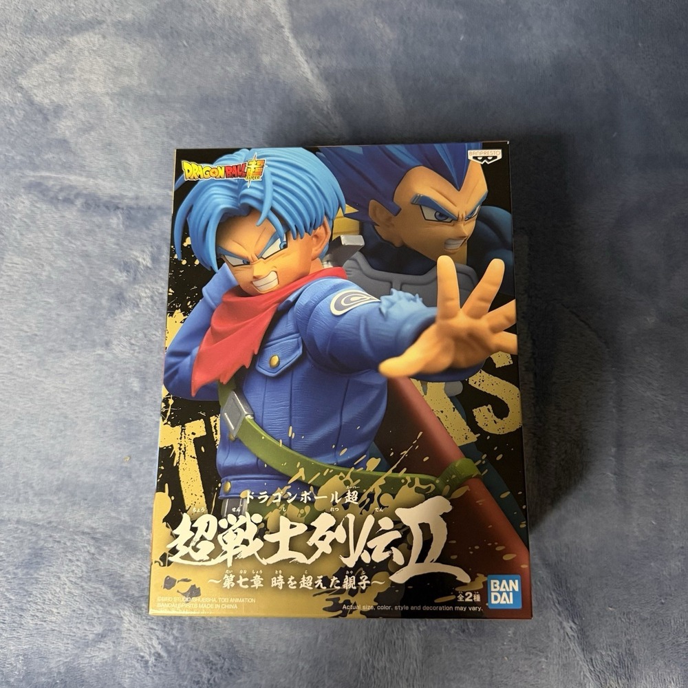 Banpresto Dragon Ball Super Chosenshi Retsuden II Vol. 7 Trunks Figure blue
